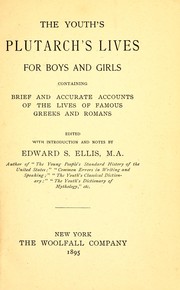 Cover of: The youth's Plutarch's Lives for boys and girls