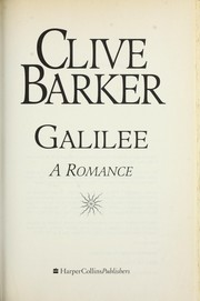 Cover of: Galilee: a romance