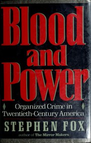 Cover of: Blood and power
