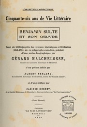 Cinquante-six ans de vie littéraire by Gérard Malchelosse