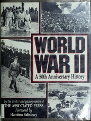 Cover of: World War II: a 50th anniversary history