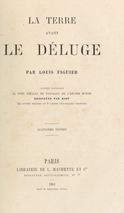 Cover of: La terre avant le déluge by Louis Figuier