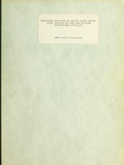 Cover of: Predicting attrition of United States Marine Corps officers by rank and military occupational specialty | James Lewis Klingerman