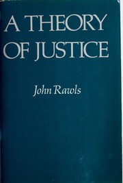 Cover of: A theory of justice by John Rawls