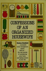 Cover of: Confessions of an organized housewife