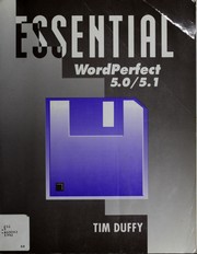 Cover of: Essential WordPerfect 5.0/5.1