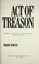Cover of: Act of treason