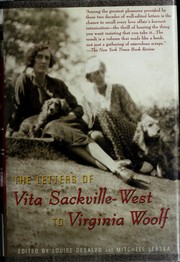 Cover of: The letters of Vita Sackville-West to Virginia Woolfe