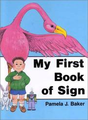 Cover of: My first book of sign