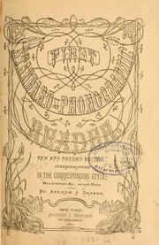 Cover of: First standard-phonographic reader.