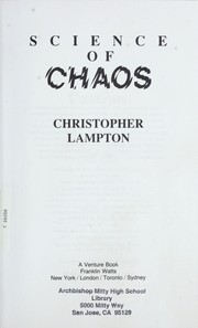 Cover of: Science of chaos by Christopher Lampton