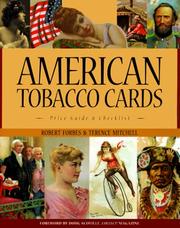 Cover of: American tobacco cards by Forbes, Robert