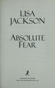 Cover of: Absolute fear