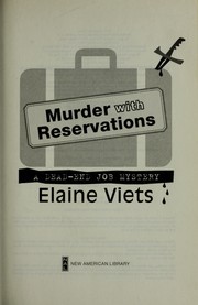 Cover of: Murder with reservations: a dead-end job mystery
