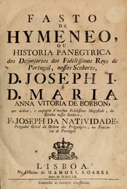 Fasto de Hymeneo by José da Natividade