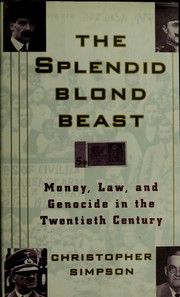 Cover of: The Splendid Blonde Beast