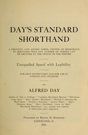 Cover of: Day's standard shorthand