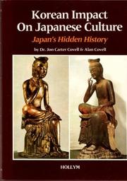 Cover of: Korean Impact on Japanese Culture: Japan's Hidden History