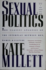 Cover of: Sexual politics by Kate Millett