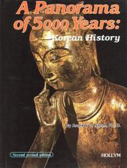 Cover of: A panorama of 5000 years: Korean history