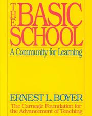 Cover of: The basic school: a community for learning