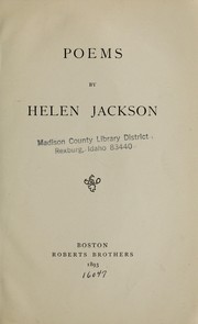 Cover of: Poems by Helen Jackson: illustrated