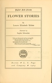 Cover of: Flower stories