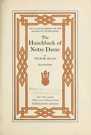 Cover of: The hunchback of Notre-Dame by Victor Hugo