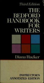 Cover of: The Bedford handbook for writers