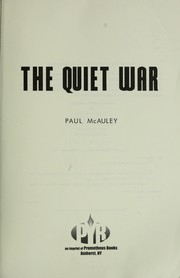 The Quiet War by Paul J. McAuley