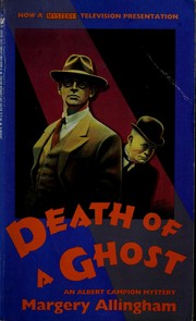 Cover of: Death of a Ghost by Margery Allingham