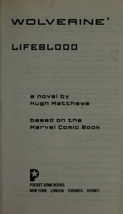 Cover of: Lifeblood by Hugh Matthews