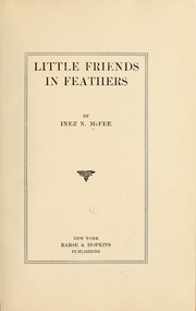 Cover of: Little friends in feathers
