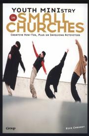 Cover of: Youth ministry in small churches by Rick Chromey