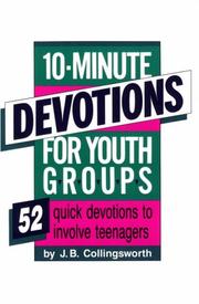 Cover of: 10-minute devotions for youth groups