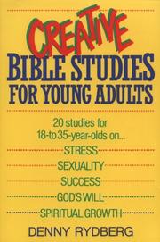 Cover of: Creative Bible studies for young adults