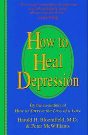 Cover of: How to heal depression