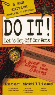 Cover of: Do it!: let's get off our buts