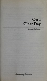 Cover of: On a clear day