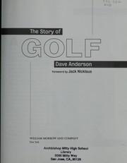 Cover of: The story of golf