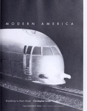 Cover of: Designing modern America: Broadway to main street