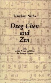 Cover of: Dzog chen and Zen