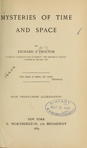 Cover of: Mysteries of time and space