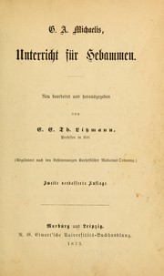 Cover of: Unterricht für Hebammen