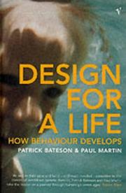 Design for a life : how behaviour develops