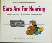 Cover of: Ears are for hearing