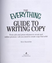Cover of: The everything guide to writing copy