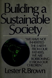 Cover of: Building a sustainable society