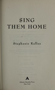 Cover of: Sing Them Home