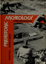 Cover of: Prehistoric archeology: a brief introduction